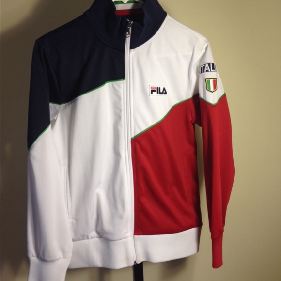 vintage fila track jacket